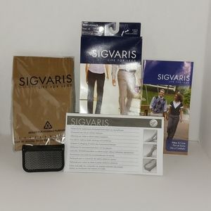Sigvaris Open-Toe Knee-Hi Compression Stockings, 20-30 mmHg, L4, NIB